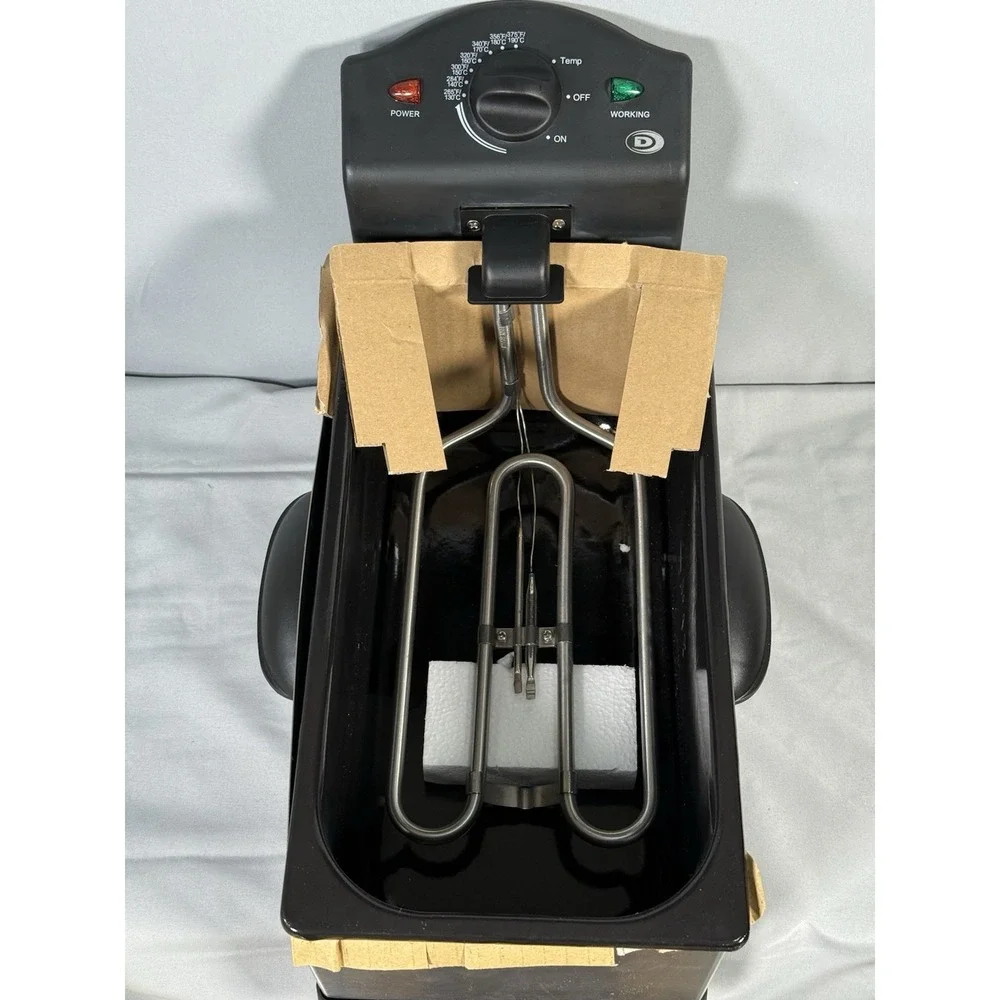 Durabrand Stainless Steel Deep Fryer‎ 2.5 Liter Basket Reservoir NIB Never used